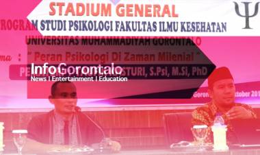 Mahasiswa Psikologi UMGo Gelar Kuliah Umum Perdana