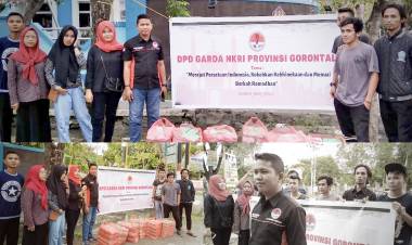 Respon Warga Saat AKSI Bagi-bagi TAKJIL DPD GARDA NKRI Gorontalo Di Bulan Suci Ramadhan