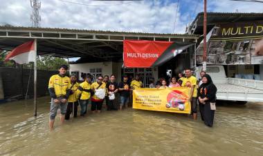 Maxim Indonesia Berikan Bantuan Kepada Korban Banjir Dan Tanah Longsor Di Gorontalo