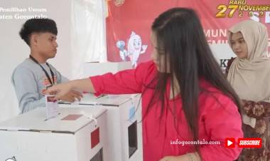KPU Kabupaten Gorontalo Simulasikan Penghitungan Suara