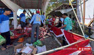 DPRD Provinsi Gorontalo Jadikan Idul Adha Sebagai Simbol Kepedulian Sosial
