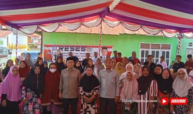 Hari Ketiga Reses, Syamsir Djafar Serap Aspirasi Warga Bongohulawa soal Jalan dan Pendidikan