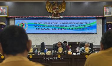 PAD Kota Gorontalo Semester II 2025 Naik 16 Persen, DPRD Soroti Kendala Pajak dan Retribusi