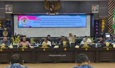 DPRD Kota Gorontalo Bahas Efisiensi APBD 2026, Imbas Rencana Pemotongan Dana Transfer Pusat