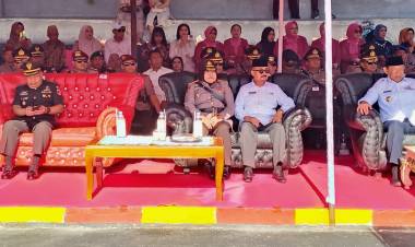 Pelantikan Bintara Polri di Gorontalo, DPRD Tekankan Integritas dan Layanan Publik