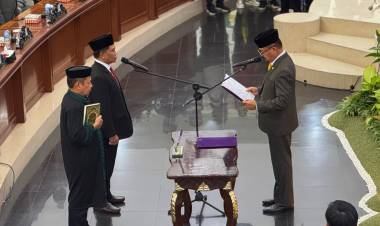 Deddy Hamzah Gantikan Wahyudin Moridu, DPRD Gorontalo Perkuat Fungsi Legislasi