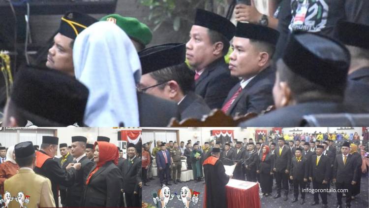 Hadiri Acara Pelantikan Anggota DPRD Kabupaten Gorontalo: KPU Harapkan Sinergi Menjelang Pilkada 2024