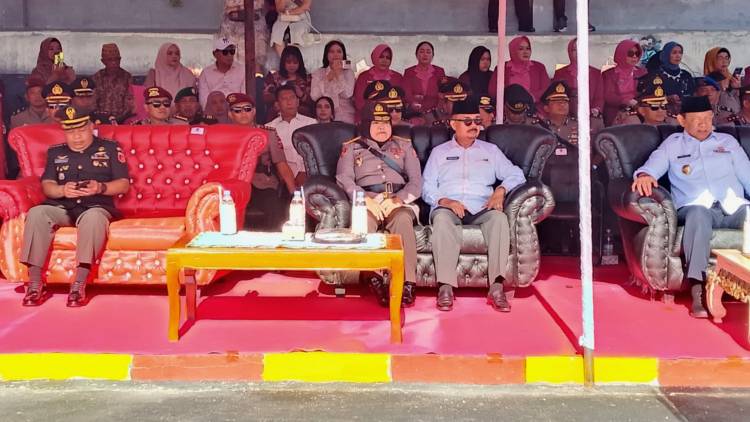 Pelantikan Bintara Polri di Gorontalo, DPRD Tekankan Integritas dan Layanan Publik